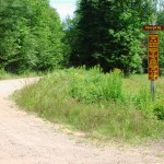 Speculator Mountain Bike Loop signage