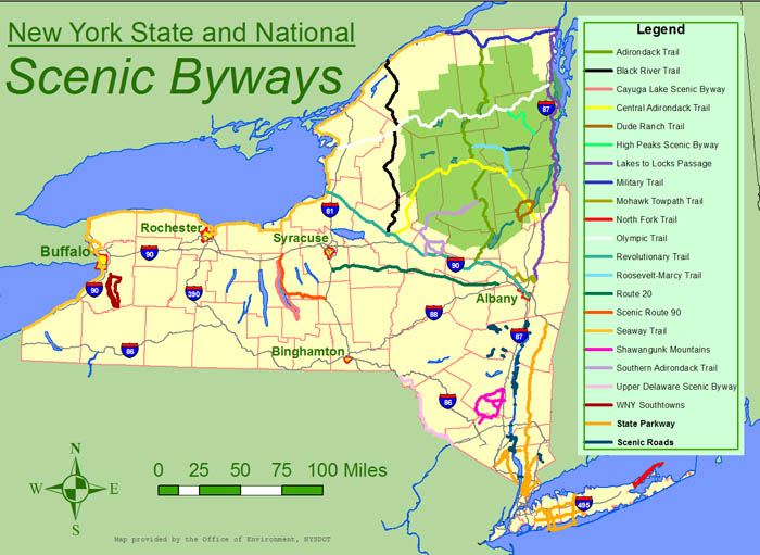 Scenic Byways in New York State